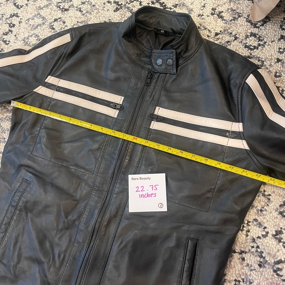 Vintage Genuine Leather Motorcycle Jacket - Picture 10 of 12